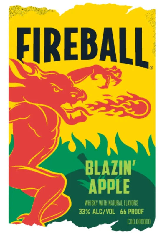 Fireball Blazin Apple Cinnamon Whiskey