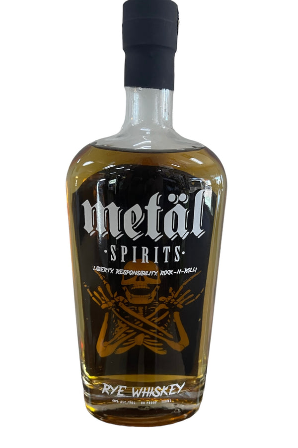 Metal Spirits RYE Whiskey